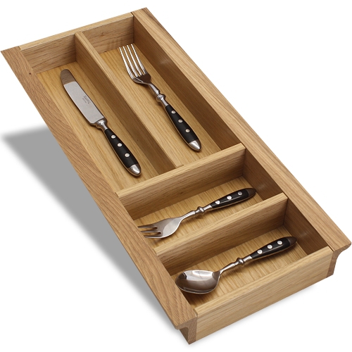 Besteckeinsatz für Markenküchen von ALNO bis ZEYKO. Hergestellt in eigener Schreinerei.