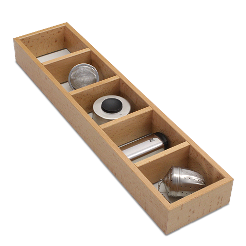 Mehrzweckelement mit 5-Facheinteilung, ohne Boden