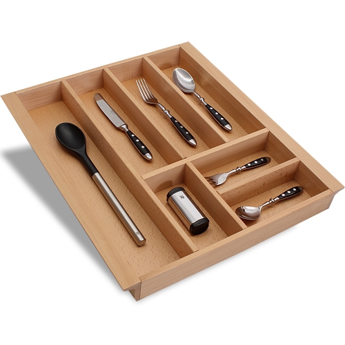 Besteckeinsatz für Markenküchen von ALNO bis ZEYKO. Hergestellt in eigener Schreinerei.