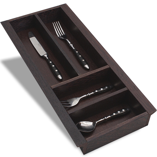 Besteckeinsatz für Markenküchen von ALNO bis ZEYKO. Hergestellt in eigener Schreinerei.