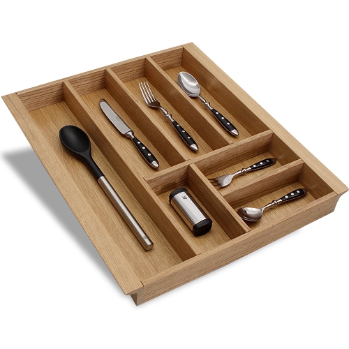 Besteckeinsatz für Markenküchen von ALNO bis ZEYKO. Hergestellt in eigener Schreinerei.